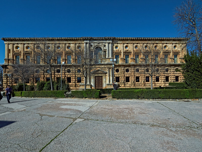 Granada, Alhambra, Carlos V palace